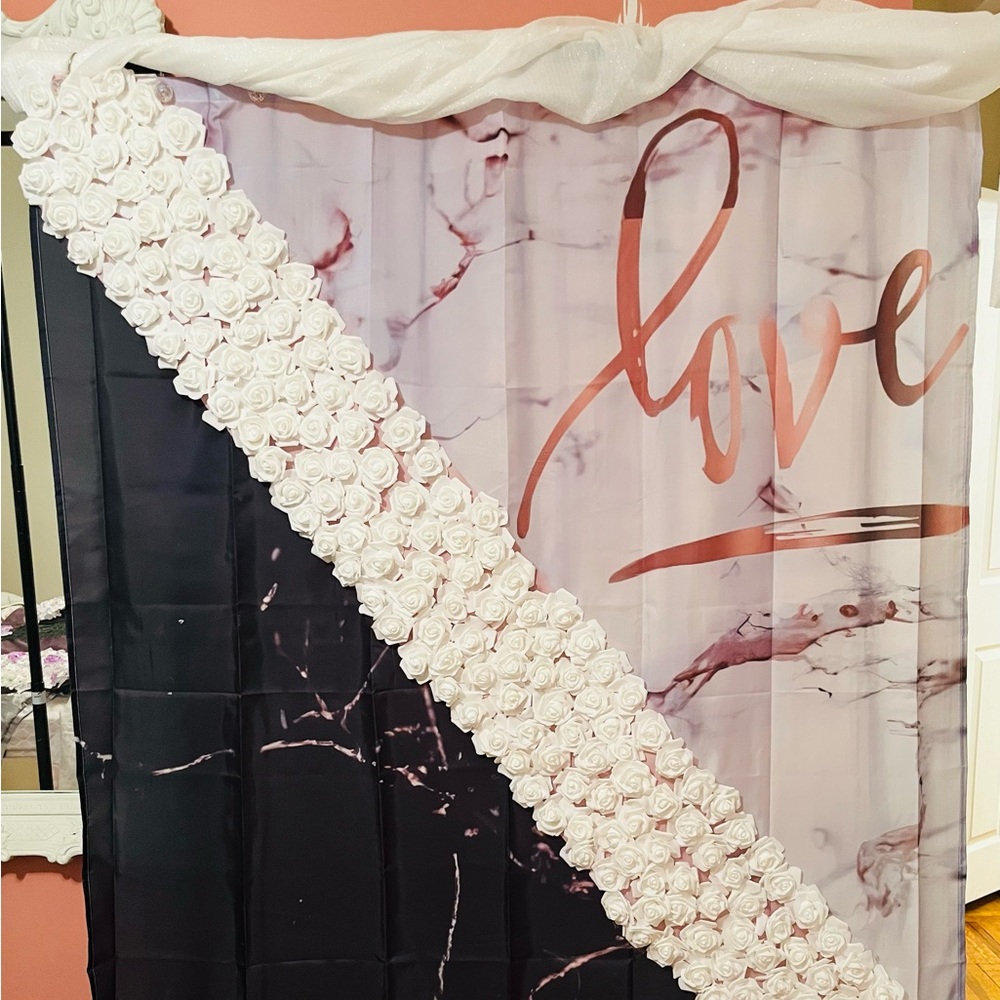 Flower wall/wedding backdrop/flower backdrop